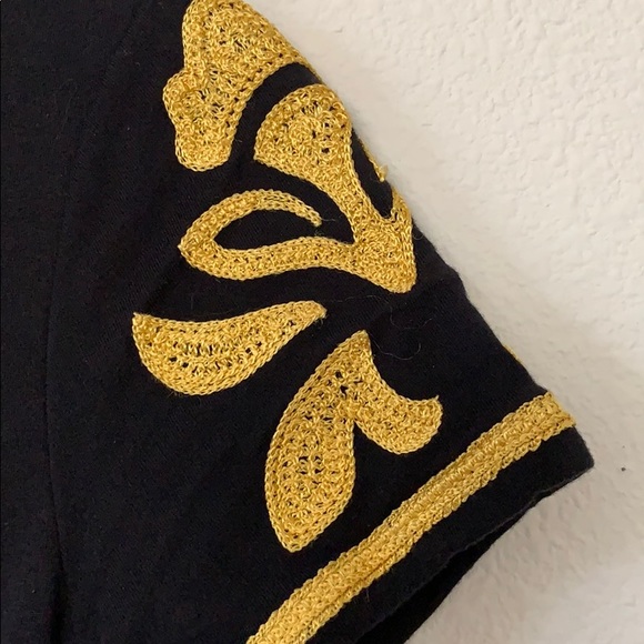 INC Embroidered Black Dress - Picture 3 of 6